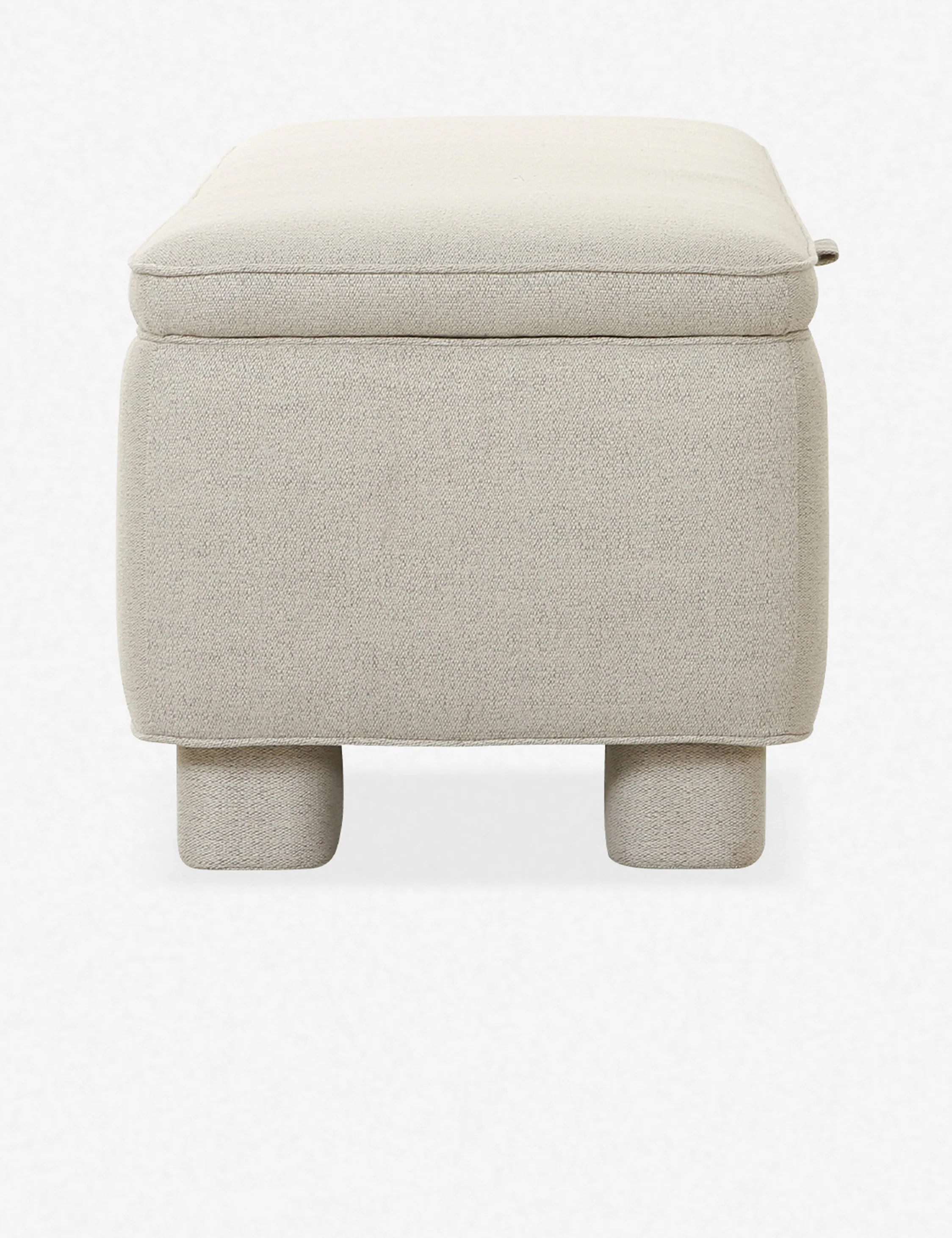 Off-White Storage Bench Off-White Storage Bench