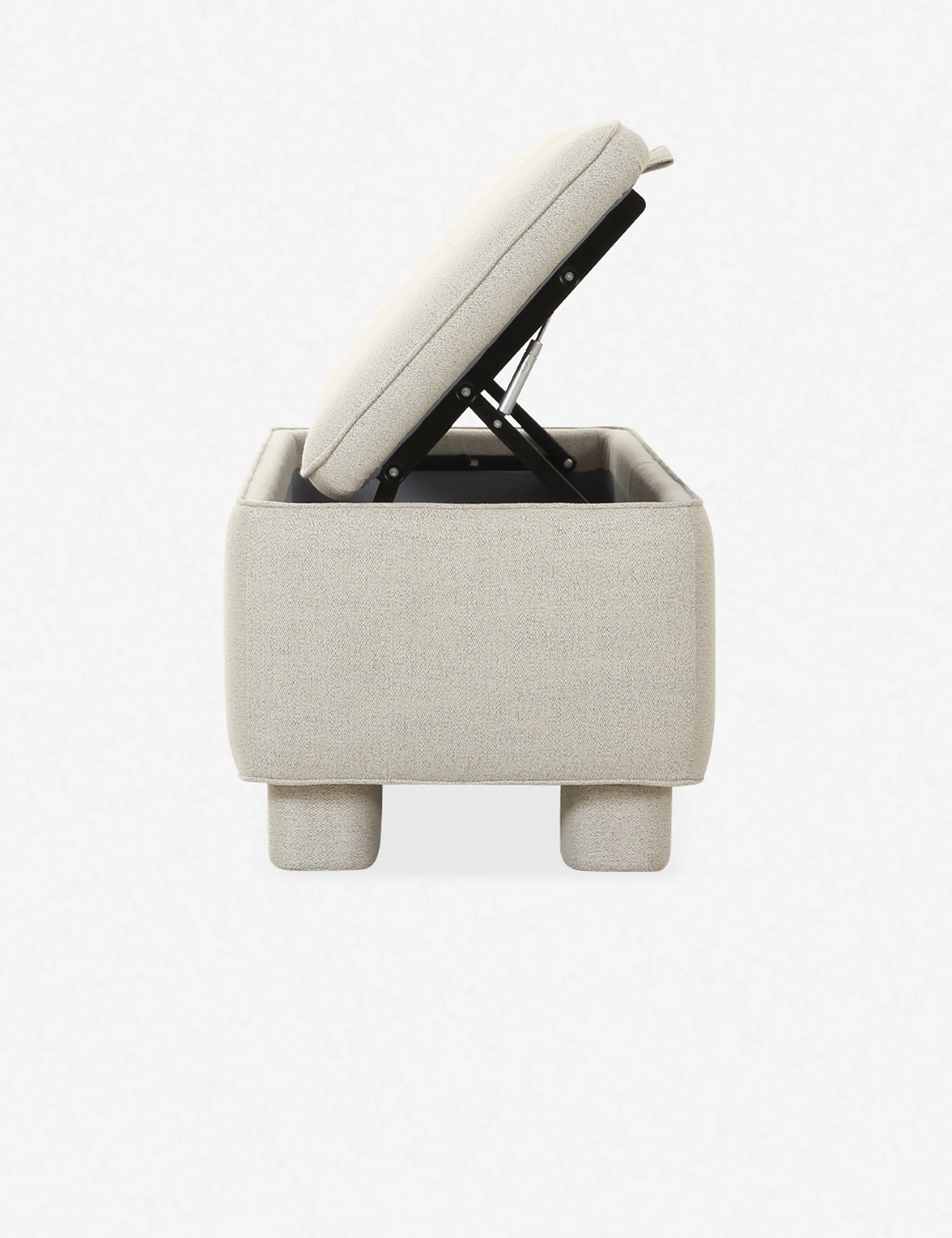 Off-White Storage Bench Off-White Storage Bench