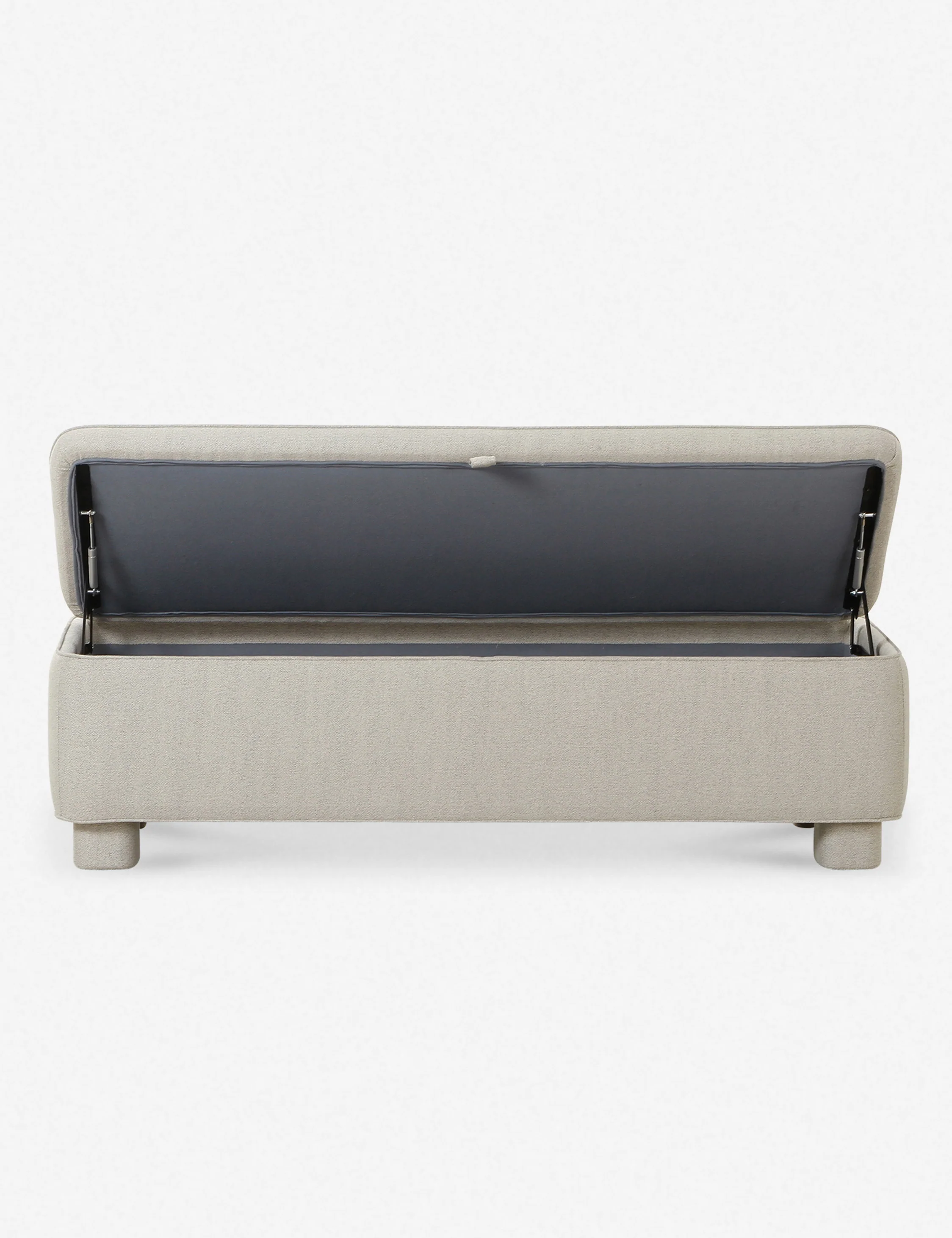 Off-White Storage Bench Off-White Storage Bench