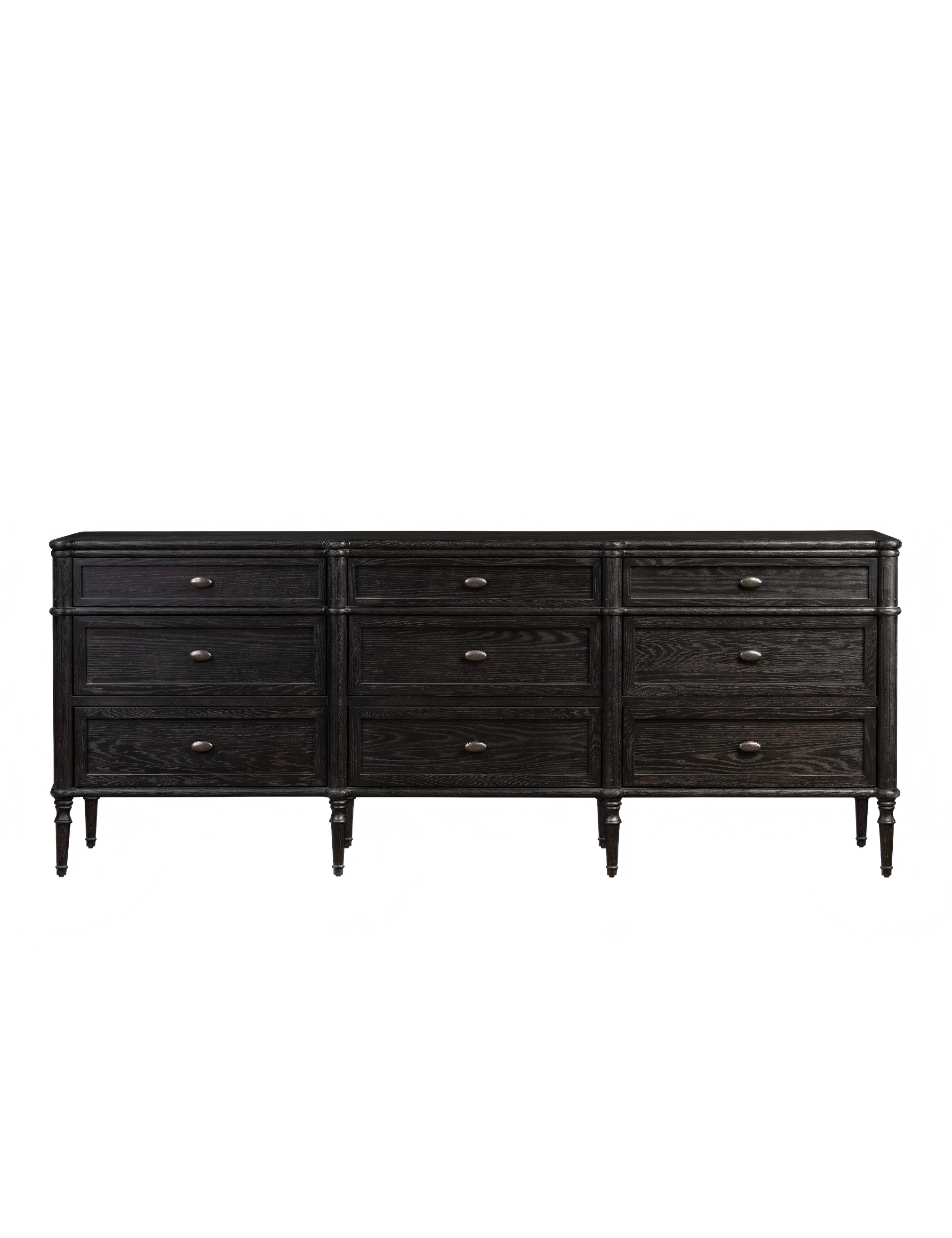 Black 9-Drawer Dresser