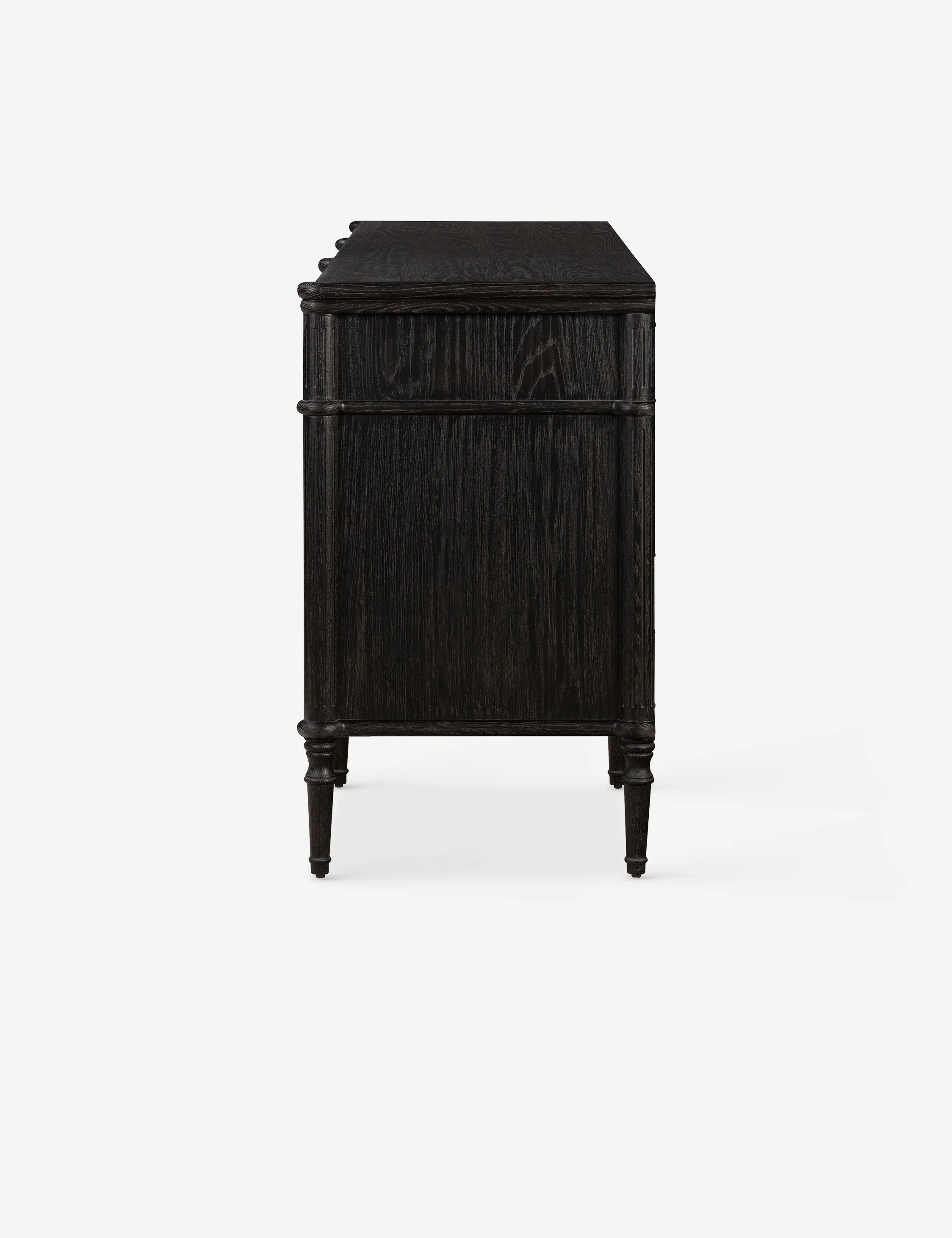Black 9-Drawer Dresser Black 9-Drawer Dresser