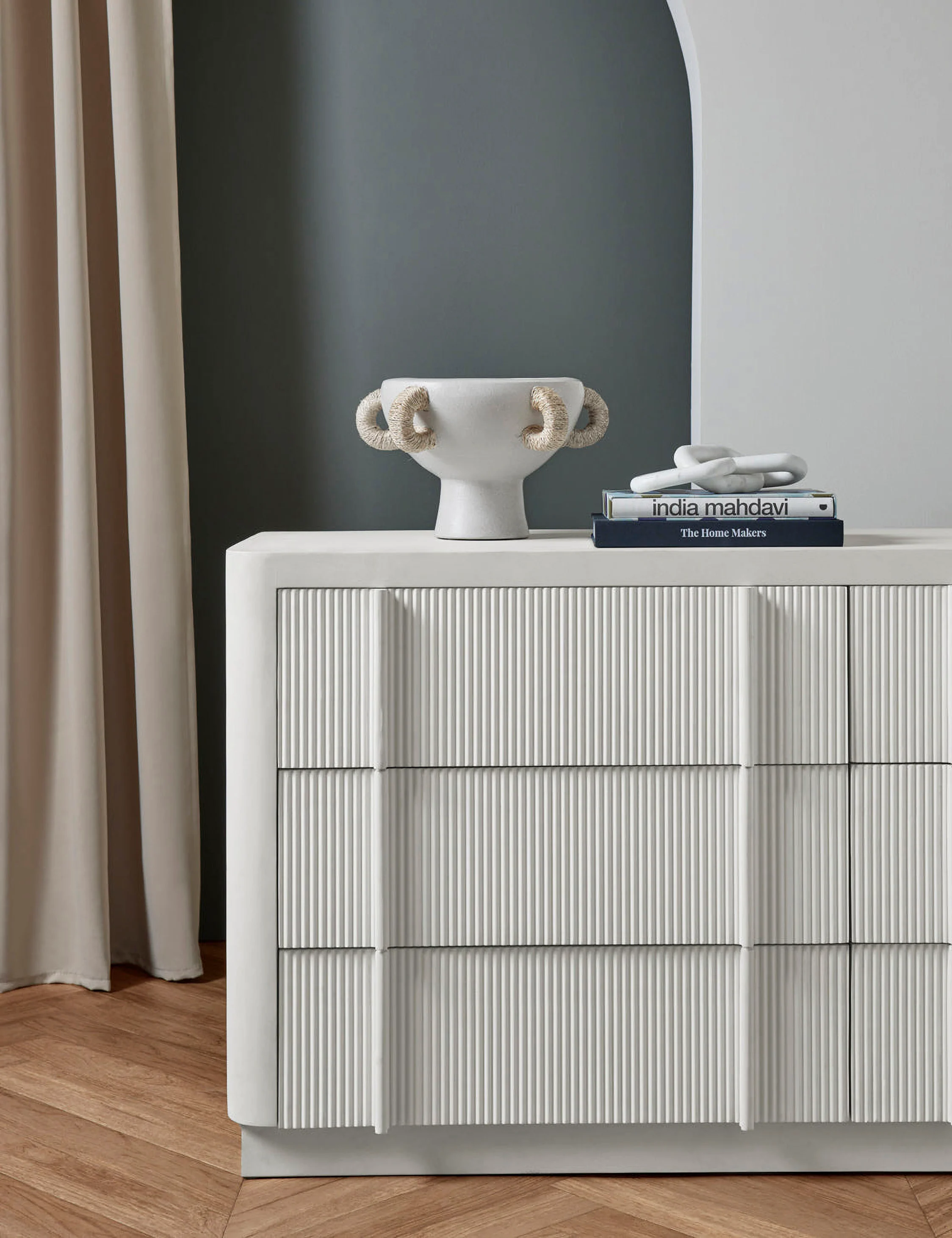 Simple White Dresser