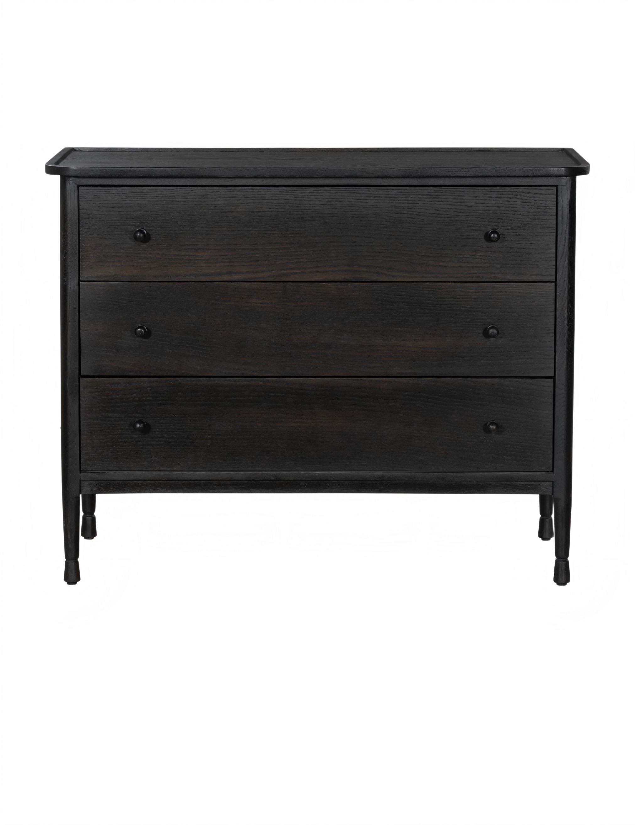 Solid Wood 3-Drawer Chest