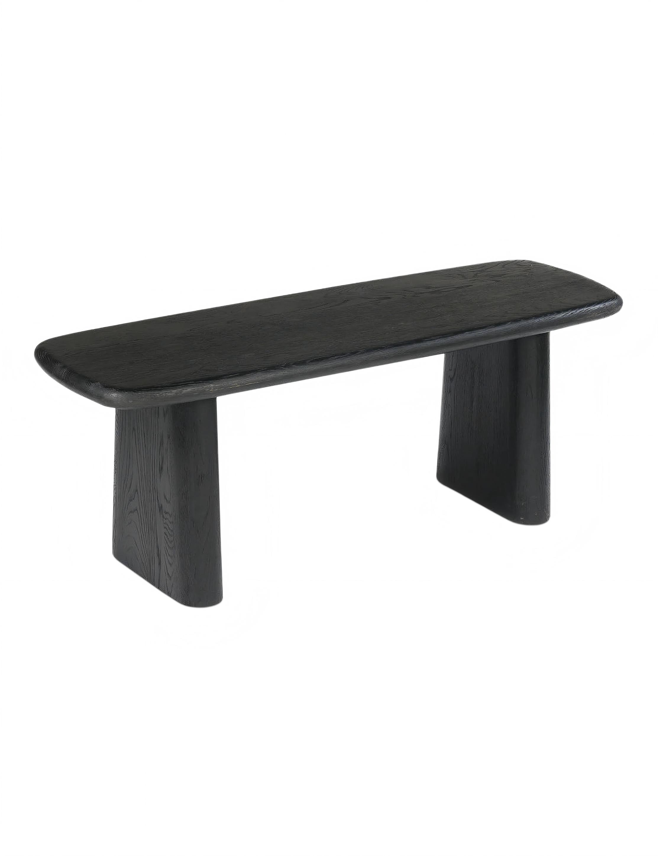 Black Dining Bench