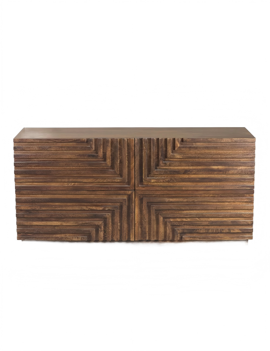 Four-Drawer Solid Wood Dresser