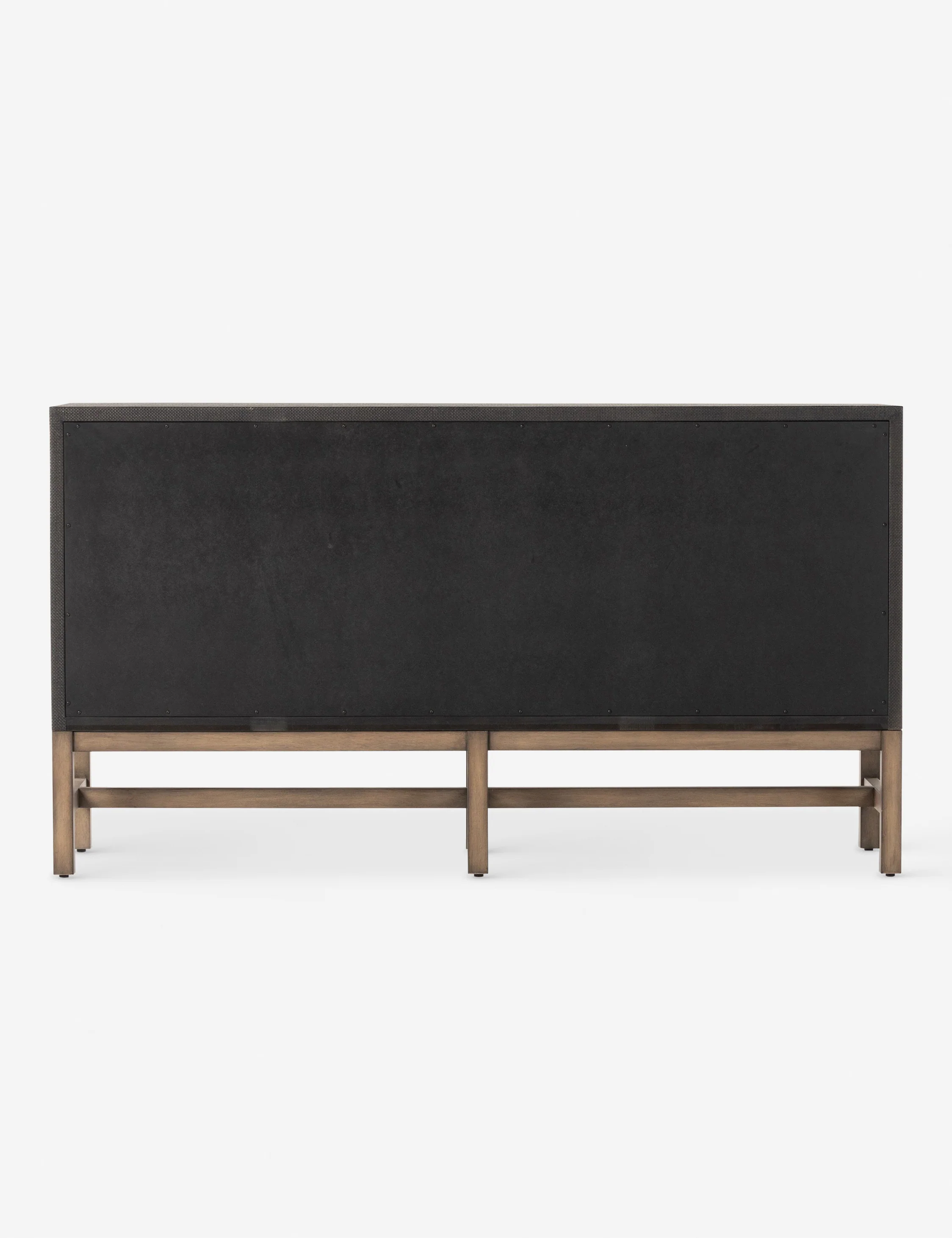 Black Woven Chest of Drawers