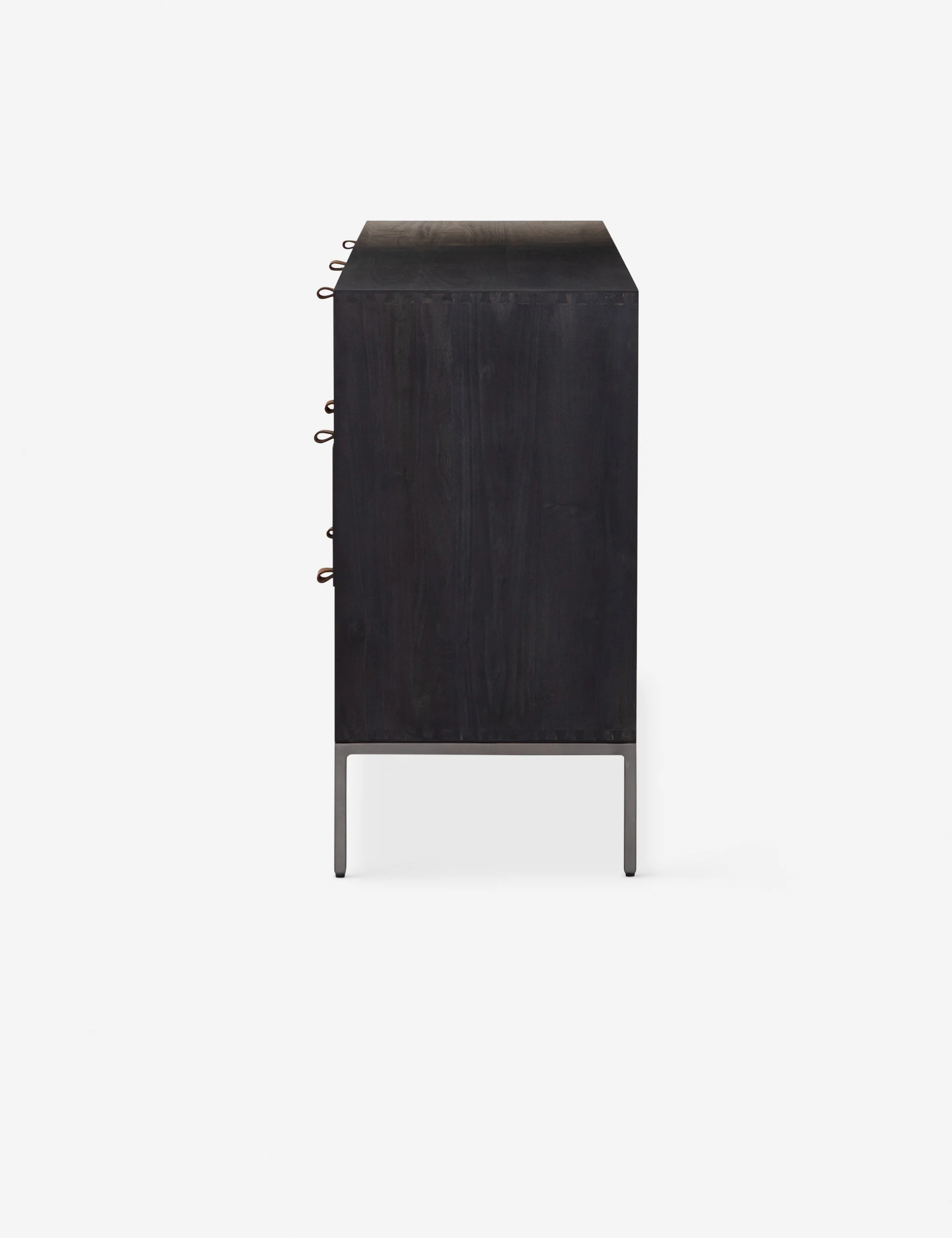Black 7-Drawer Dresser Black 7-Drawer Dresser