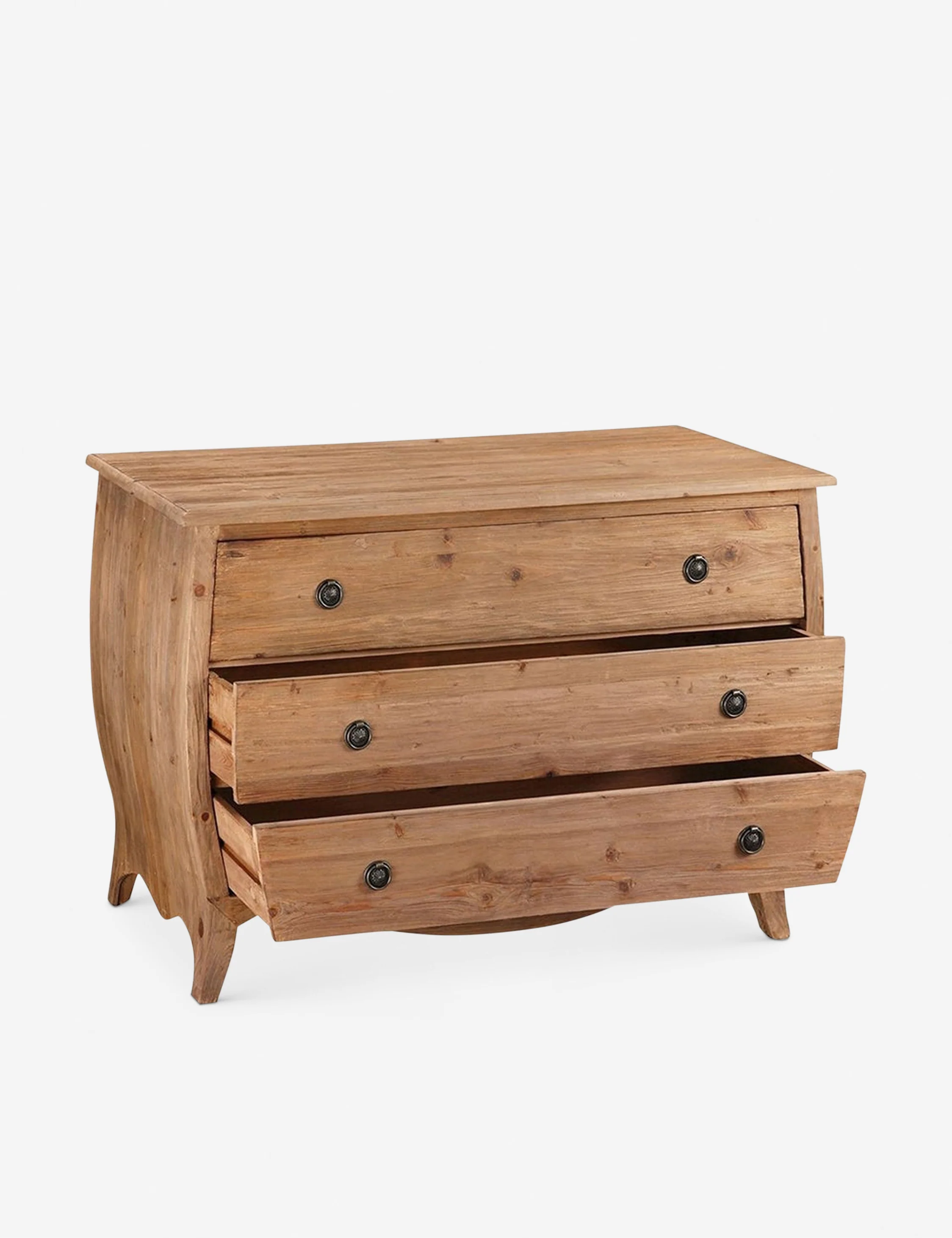 Small Solid Wood 3-Drawer Dresser