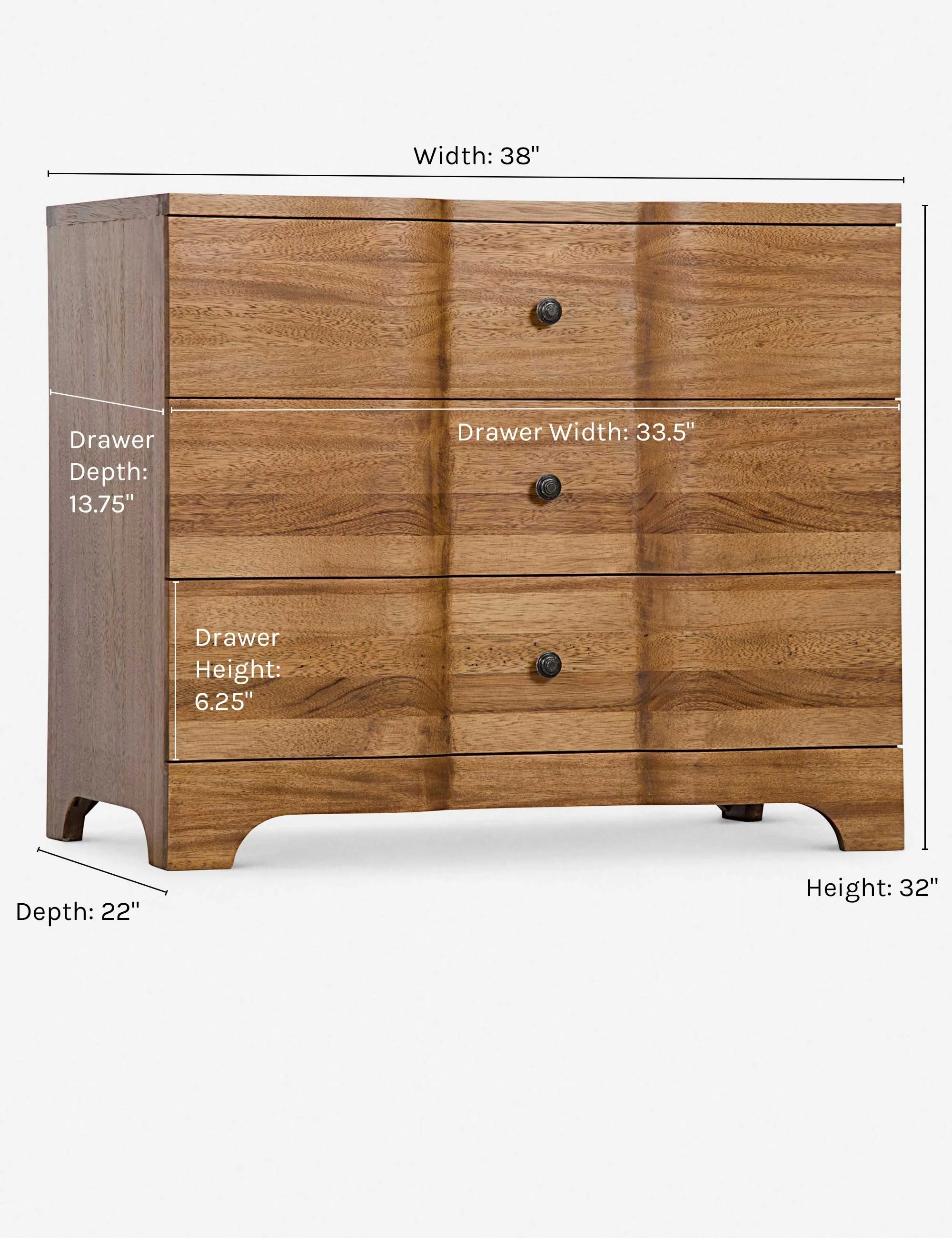 Minimalist Solid Wood Chest of Drawers