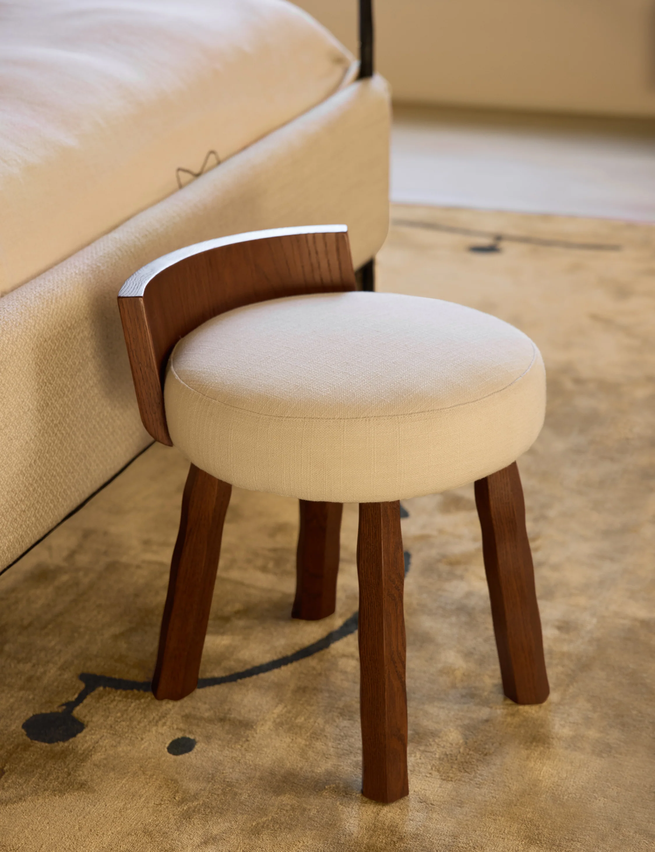 Solid Wood Stool