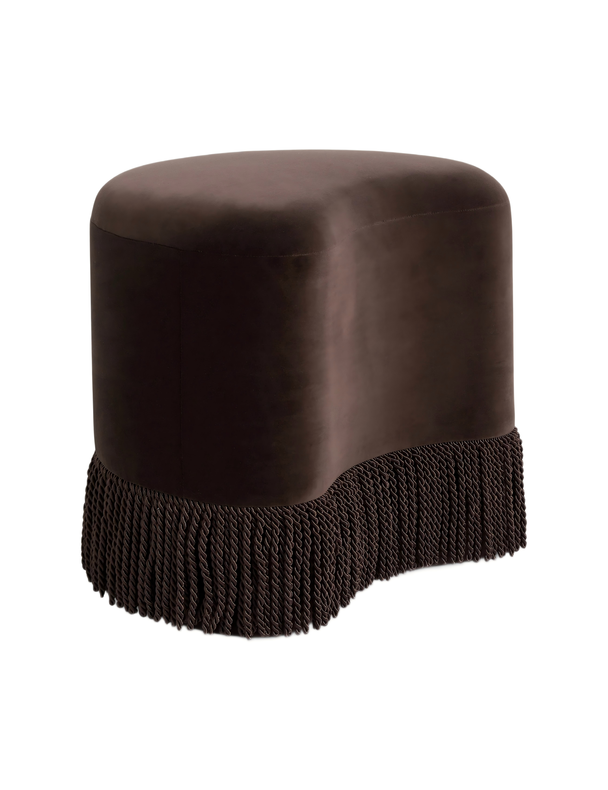 Chocolate-colored Stool