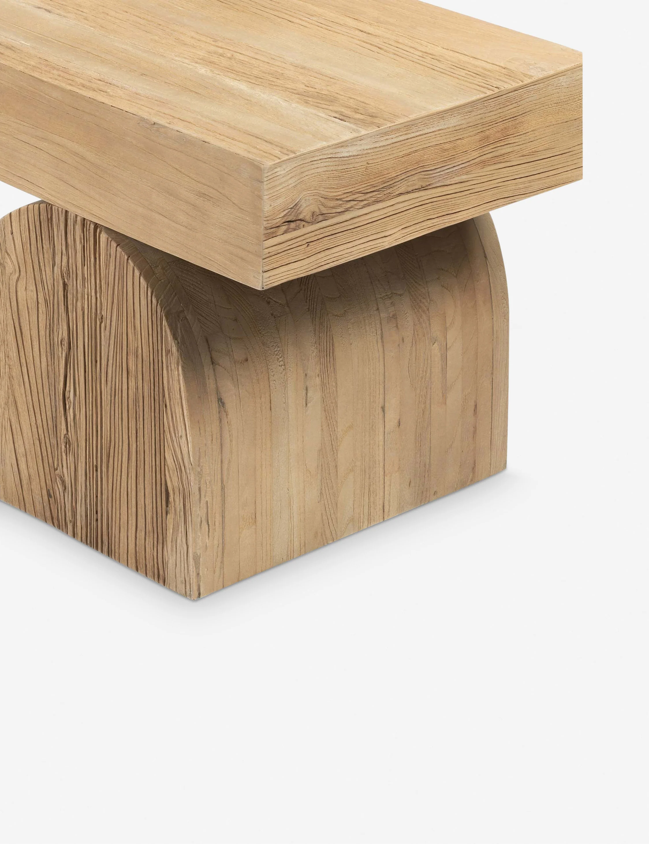 Wooden textured retro bench Wooden textured retro bench