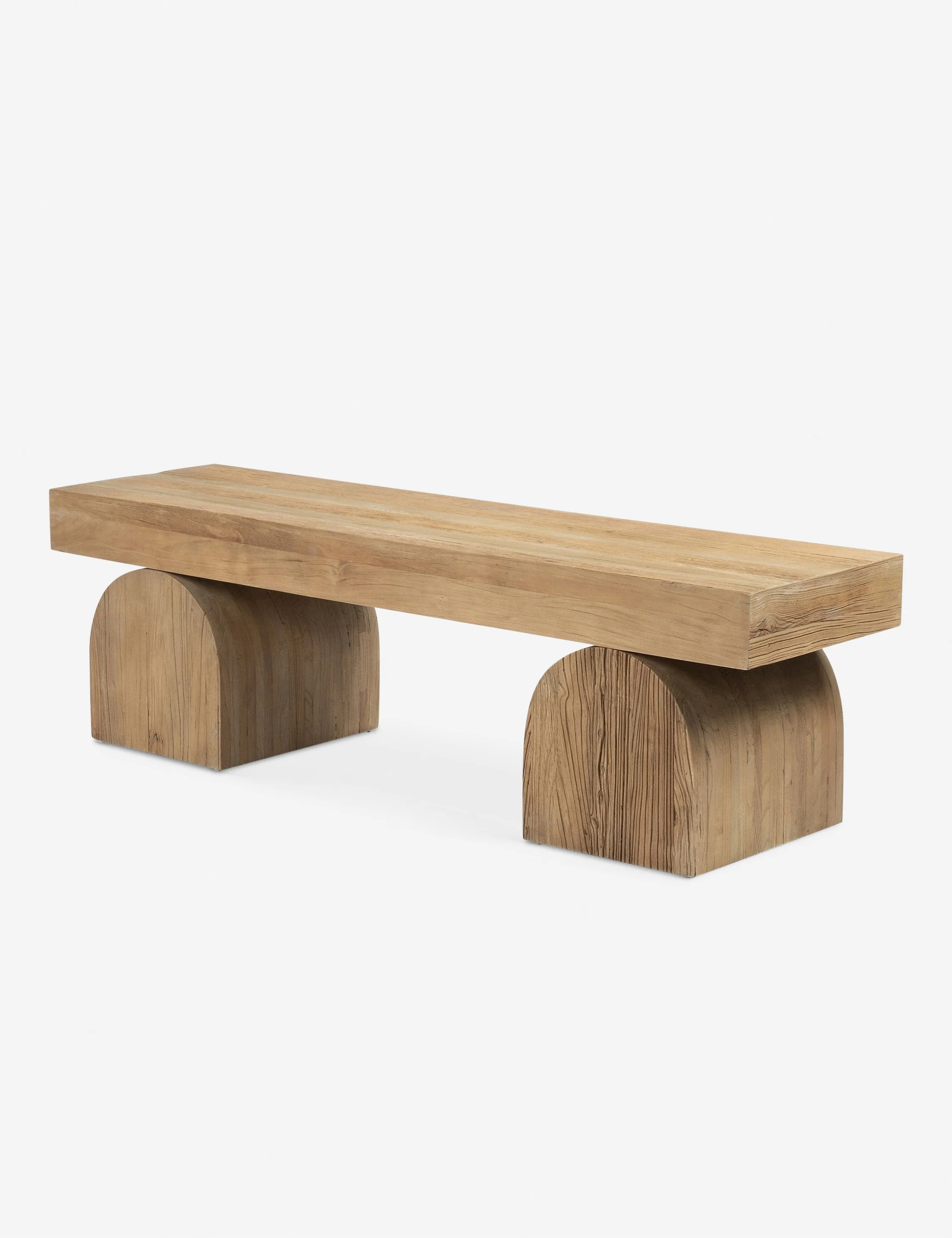 Wooden textured retro bench Wooden textured retro bench