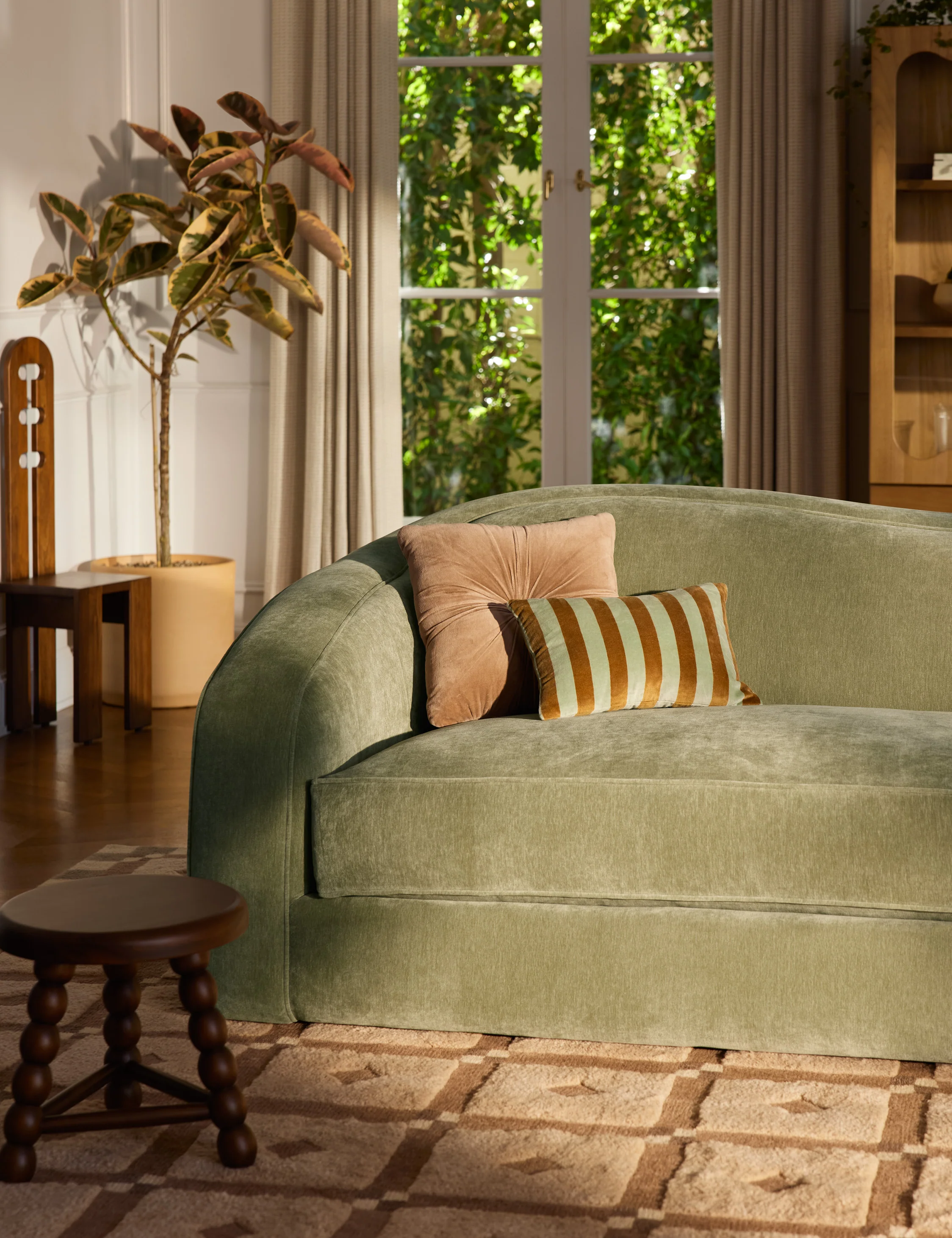 Solid Wood Footstool Solid Wood Footstool