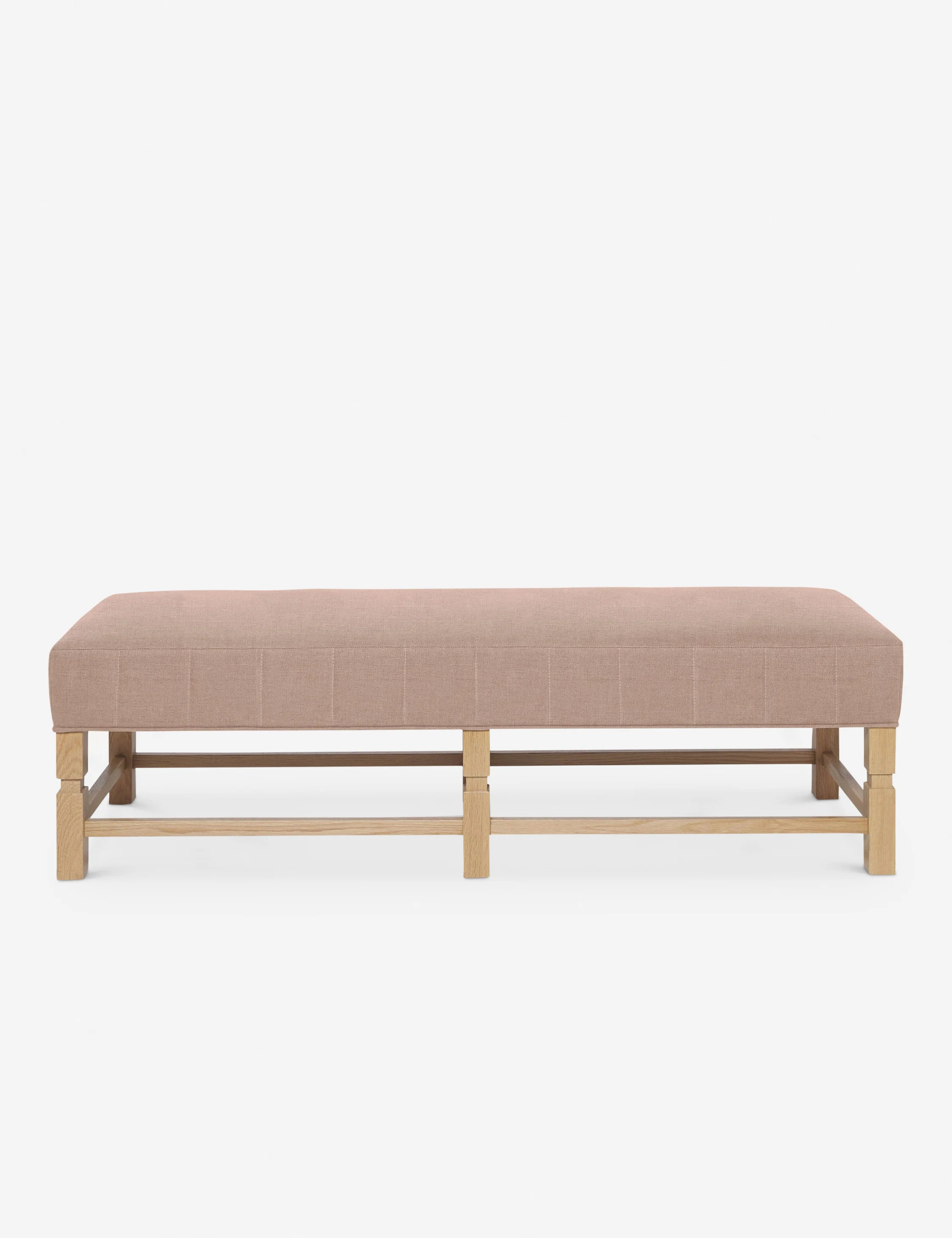 Red Linen Bench Red Linen Bench
