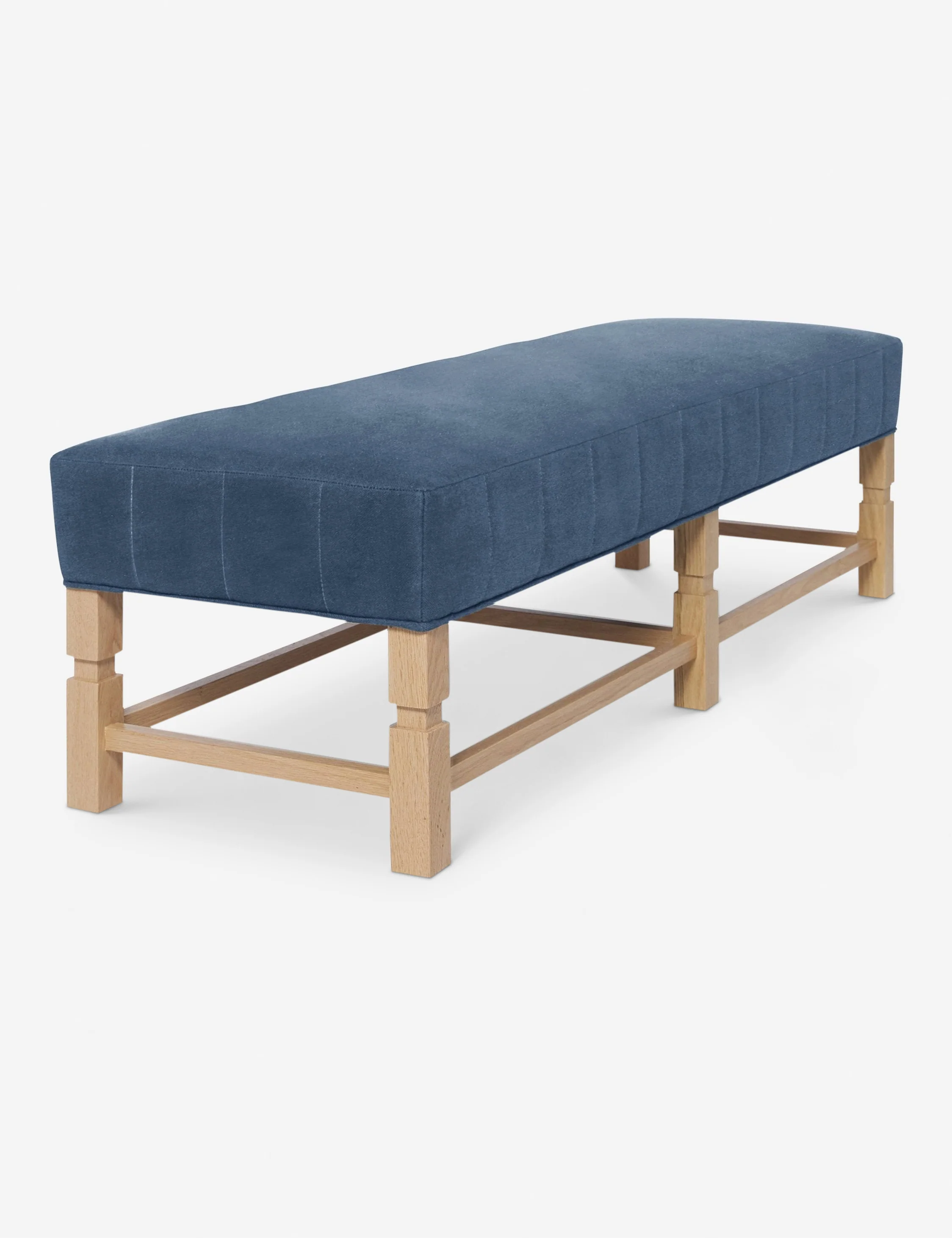 Red Linen Bench Red Linen Bench